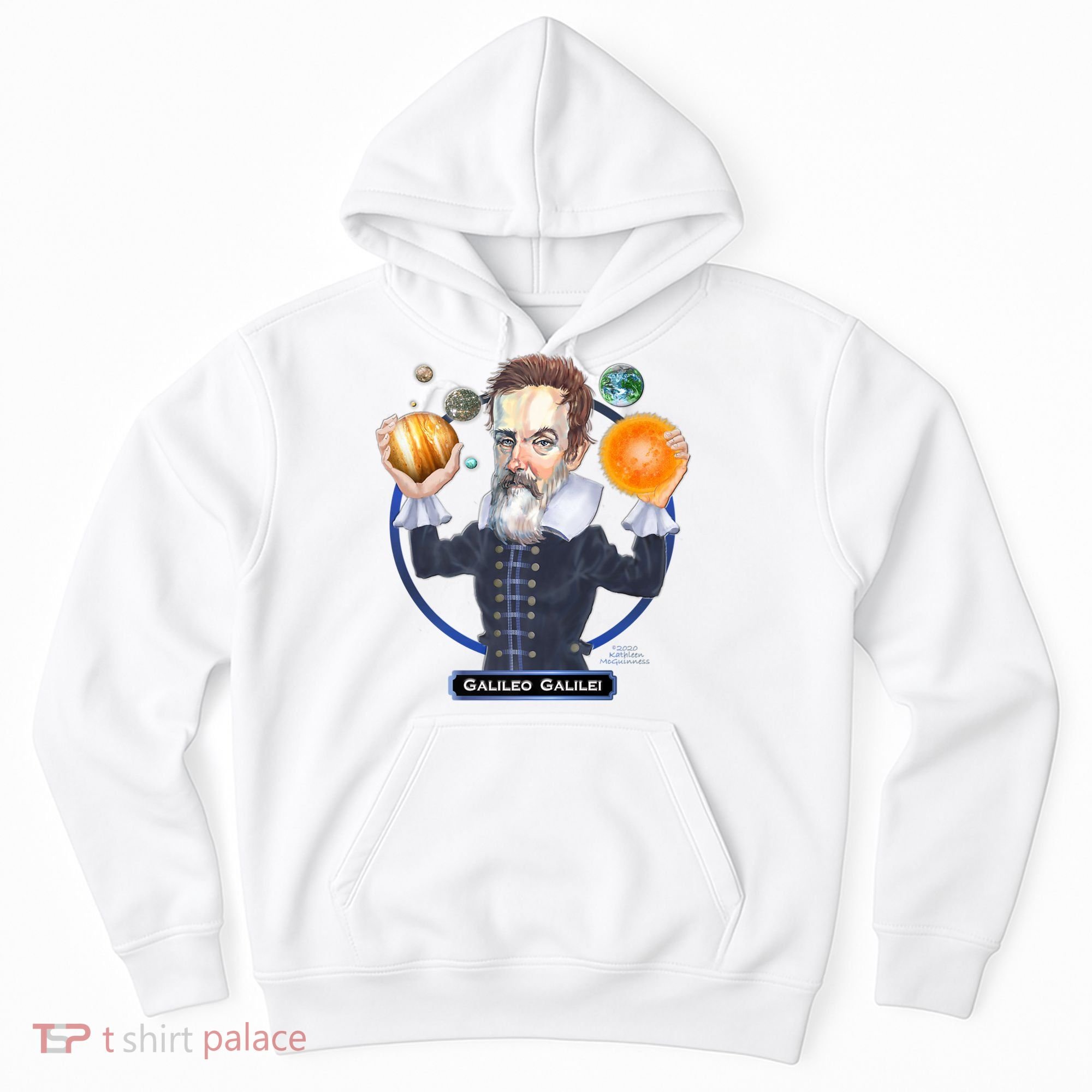 Galileo Galilei Astronomer Hoodie