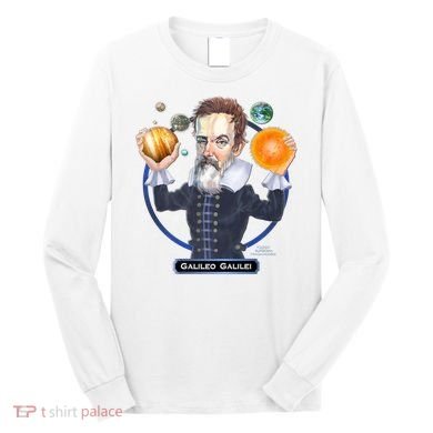 Galileo Galilei Astronomer Long Sleeve Shirt