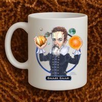 Galileo Galilei Astronomer Coffee Mug thumb 2