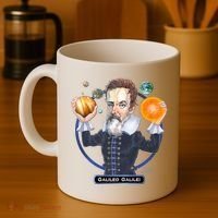 Galileo Galilei Astronomer Coffee Mug thumb 4