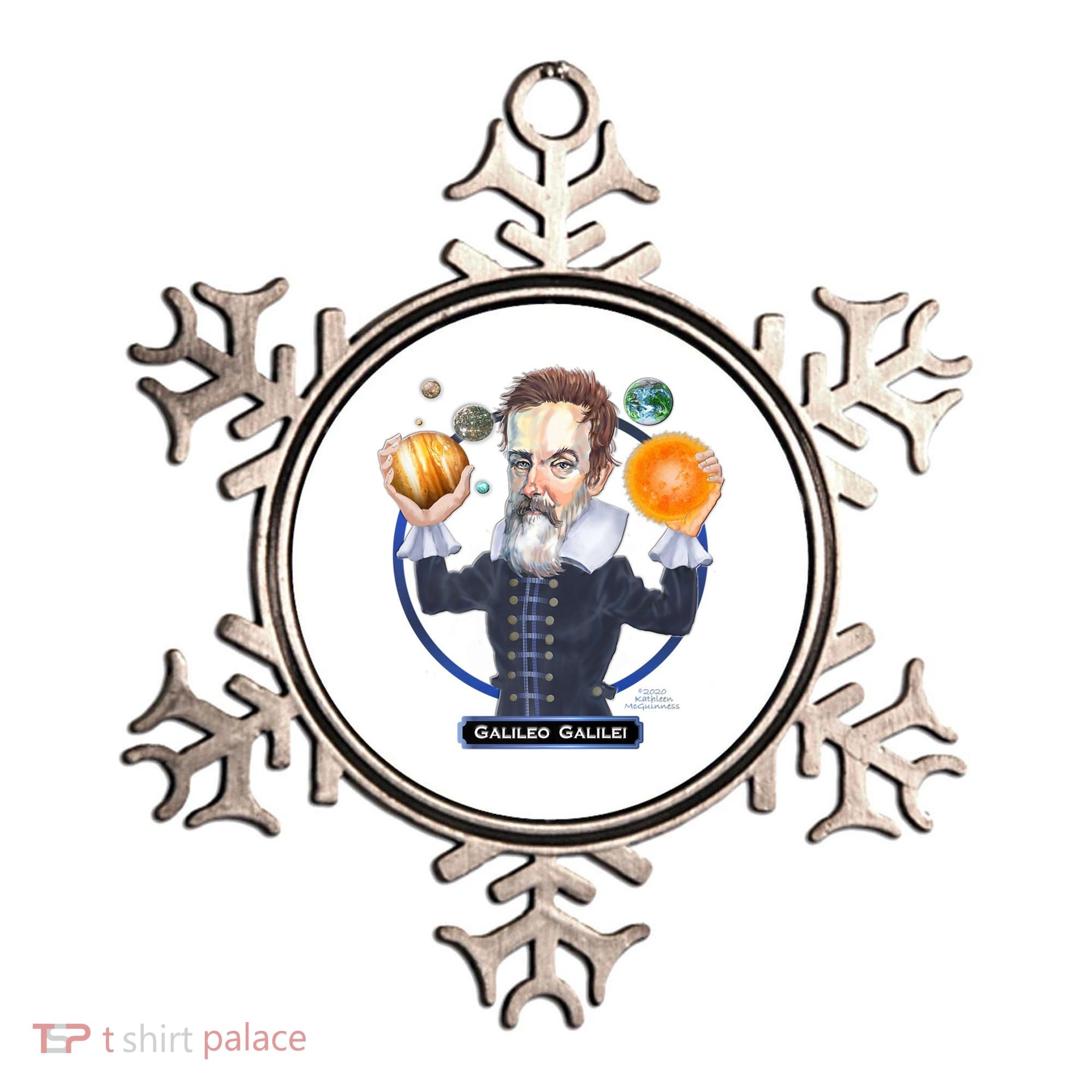 Galileo Galilei Astronomer Ornament