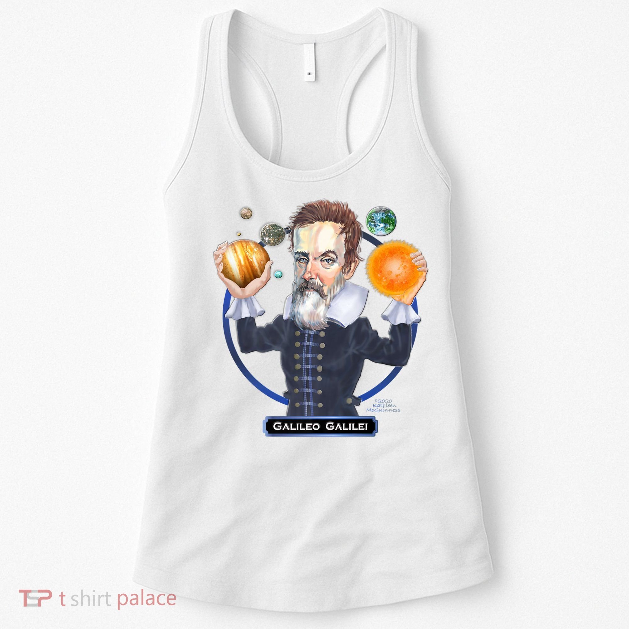 Galileo Galilei Astronomer Women's Tank Top