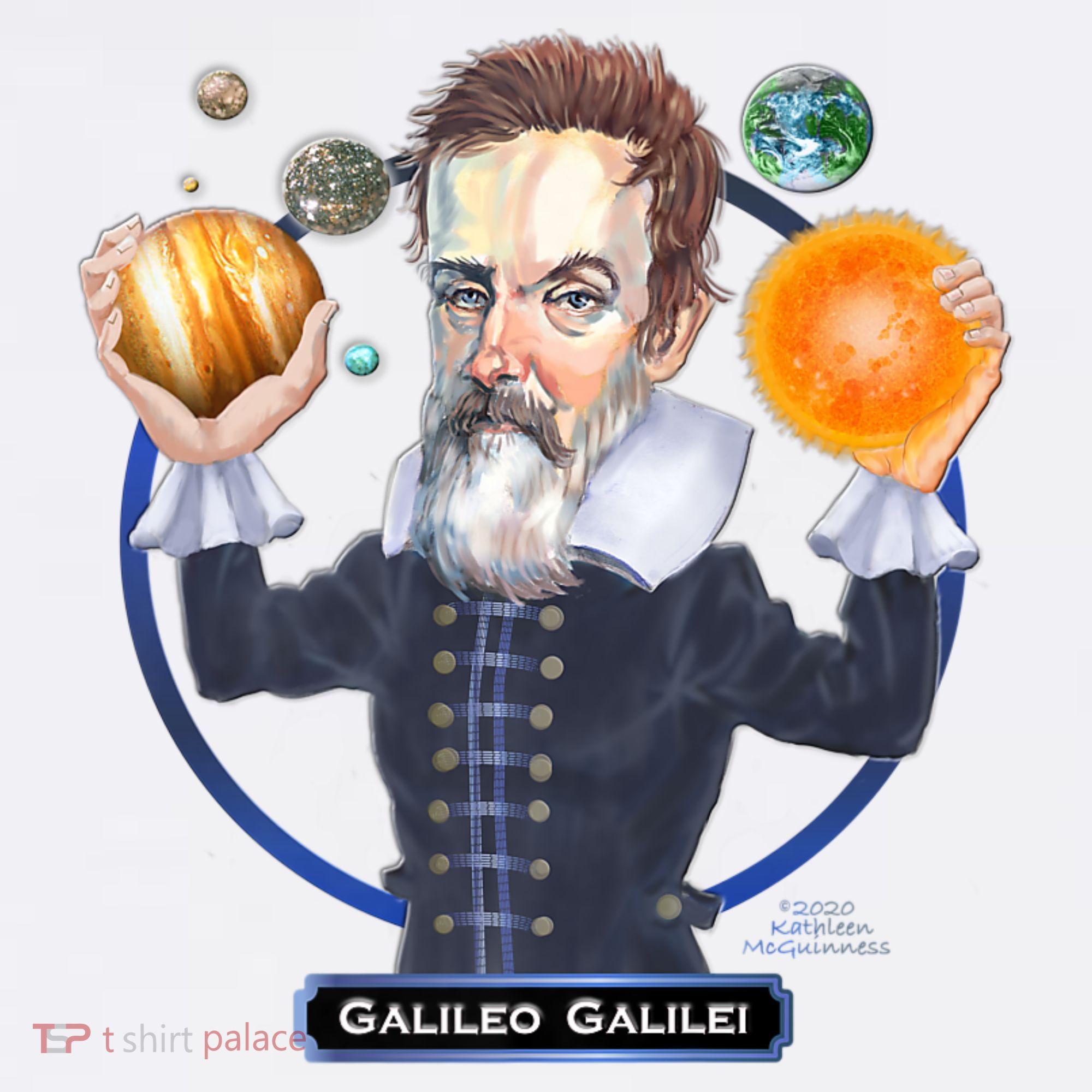Galileo Galilei Astronomer Women's Tank Top