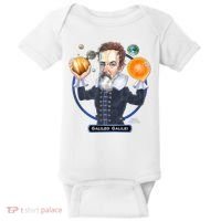 Galileo Galilei Astronomer Baby Bodysuit thumb 0