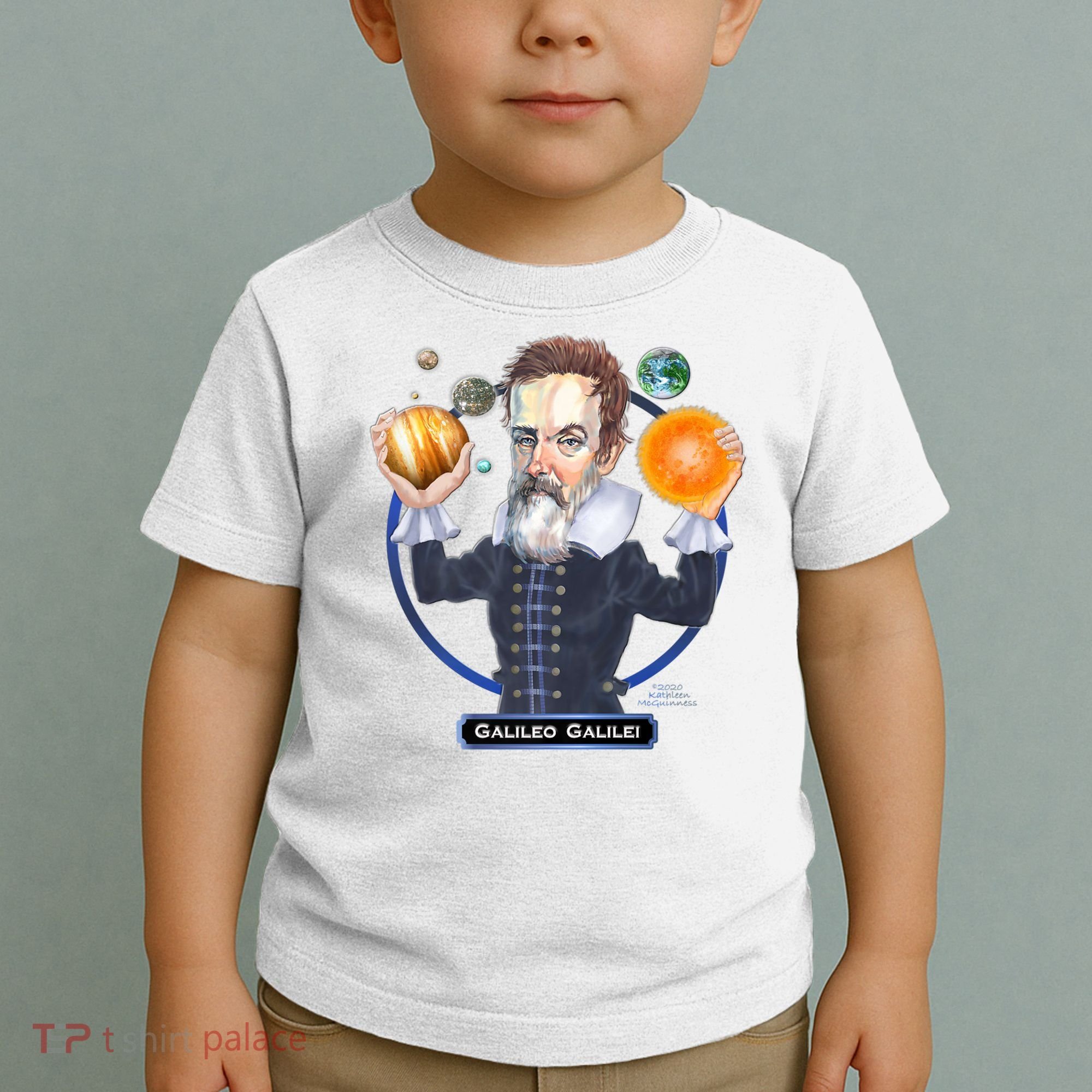 Galileo Galilei Astronomer Toddler T-Shirt