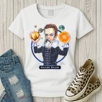 Galileo Galilei Astronomer Women's T-Shirt thumb 3