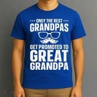 Great Grandpa Art For Dad Great Grandparent Grandfather  T-Shirt thumb 3