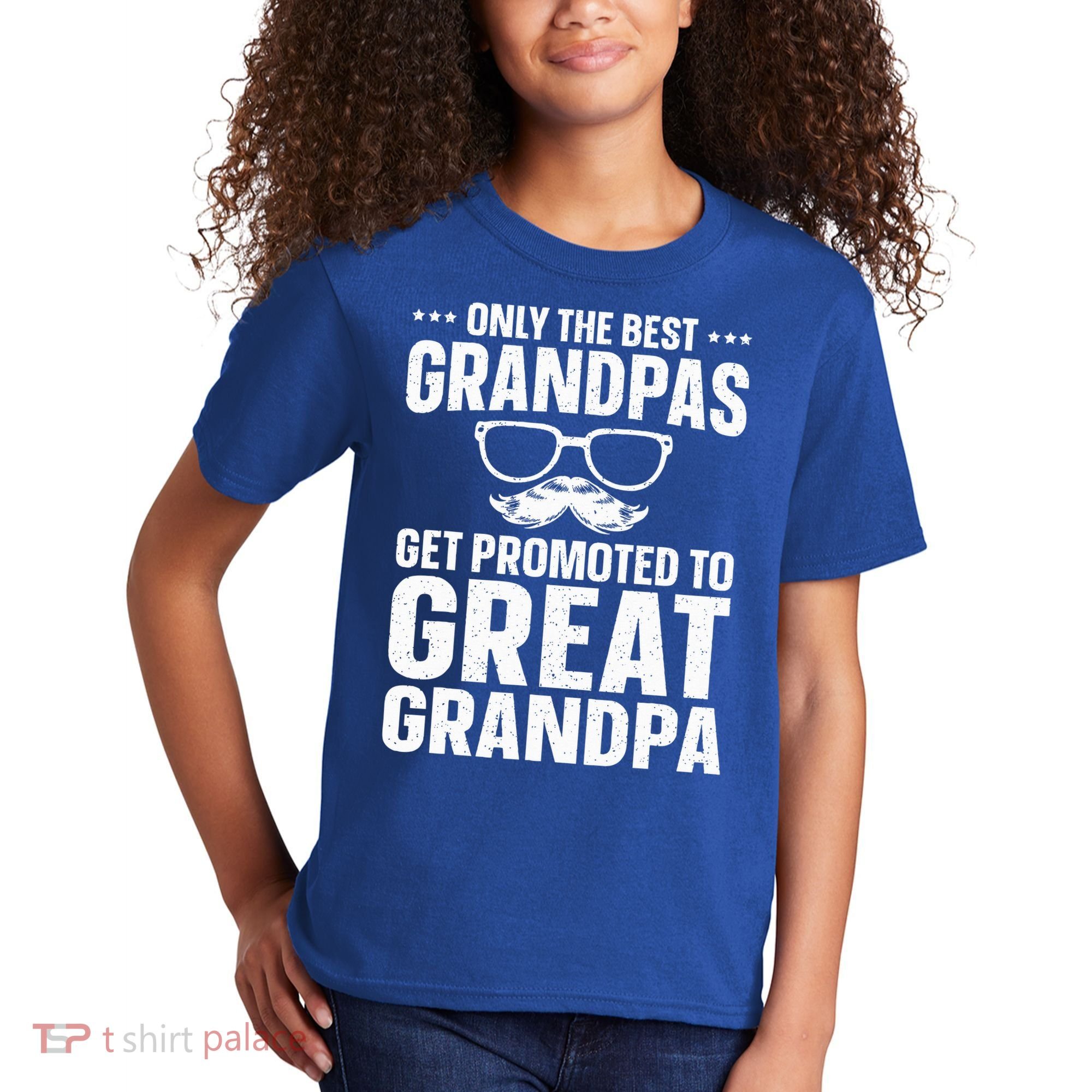 Great Grandpa Art For Dad Great Grandparent Grandfather  Kids T-Shirt