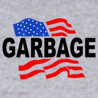 Garbage Garbage America Flag Women's Sweatshirt thumb 2