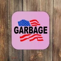 Garbage Garbage America Flag Coaster thumb 0