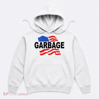 Garbage Garbage America Flag Hoodie