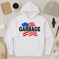 Garbage Garbage America Flag Hoodie thumb 3