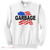 Garbage Garbage America Flag Sweatshirt thumb 0