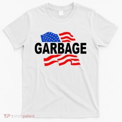 Garbage Garbage America Flag T-Shirt