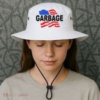 Garbage Garbage America Flag Bucket Hat thumb 3