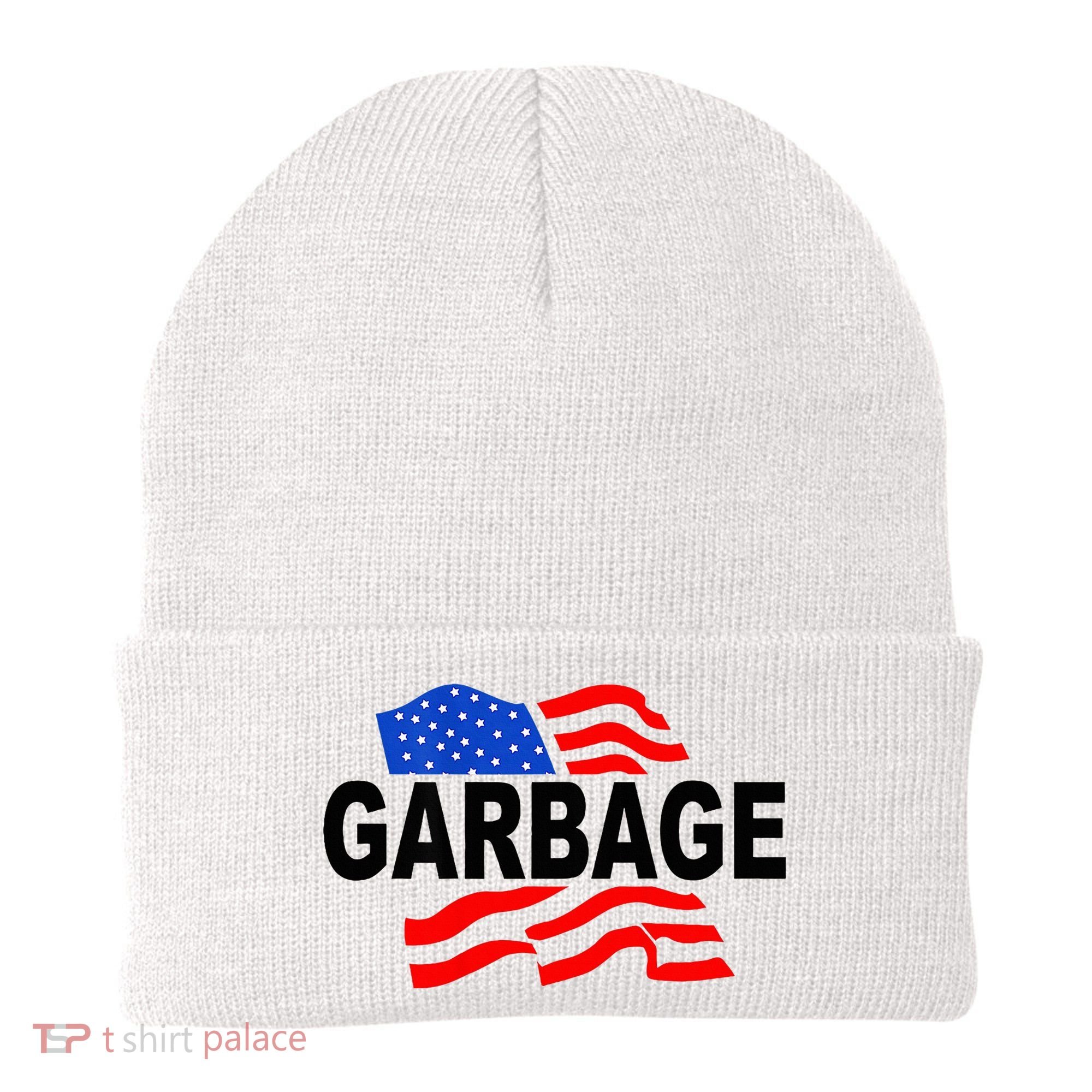 Garbage Garbage America Flag Beanie
