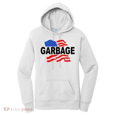 Garbage Garbage America Flag Women's Hoodie