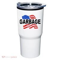 Garbage Garbage America Flag Tumbler thumb 0