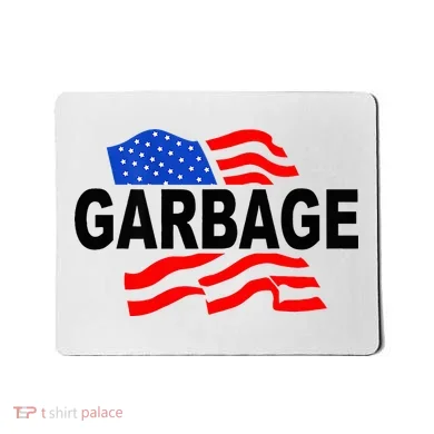 Garbage Garbage America Flag Mousepad