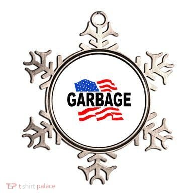 Garbage Garbage America Flag Ornament