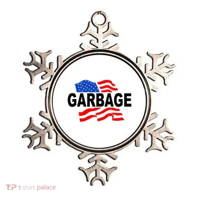 Garbage Garbage America Flag Ornament