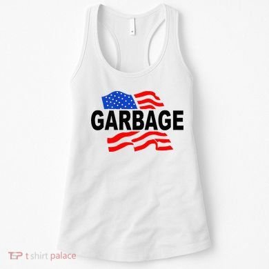 Garbage Garbage America Flag Women's Tank Top
