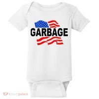 Garbage Garbage America Flag Baby Bodysuit thumb 0