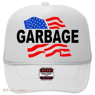 Garbage Garbage America Flag Hat