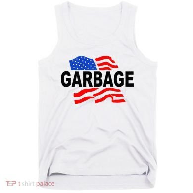 Garbage Garbage America Flag Tank Top