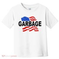 Garbage Garbage America Flag Toddler T-Shirt thumb 0