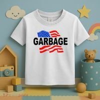 Garbage Garbage America Flag Toddler T-Shirt thumb 3
