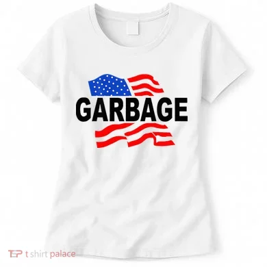 Garbage Garbage America Flag Women's T-Shirt