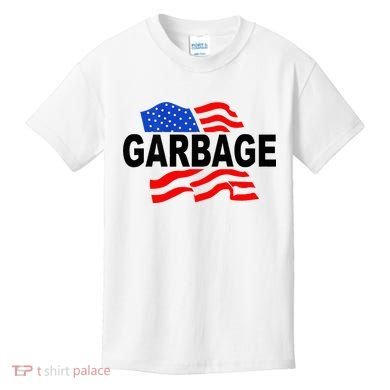 Garbage Garbage America Flag Kids T-Shirt