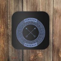 Greek Goddess Artemis Arrows God Hunt Mythology Coaster thumb 0