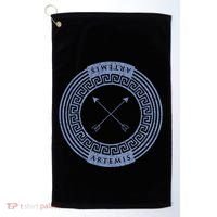 Greek Goddess Artemis Arrows God Hunt Mythology Golf Towel thumb 0