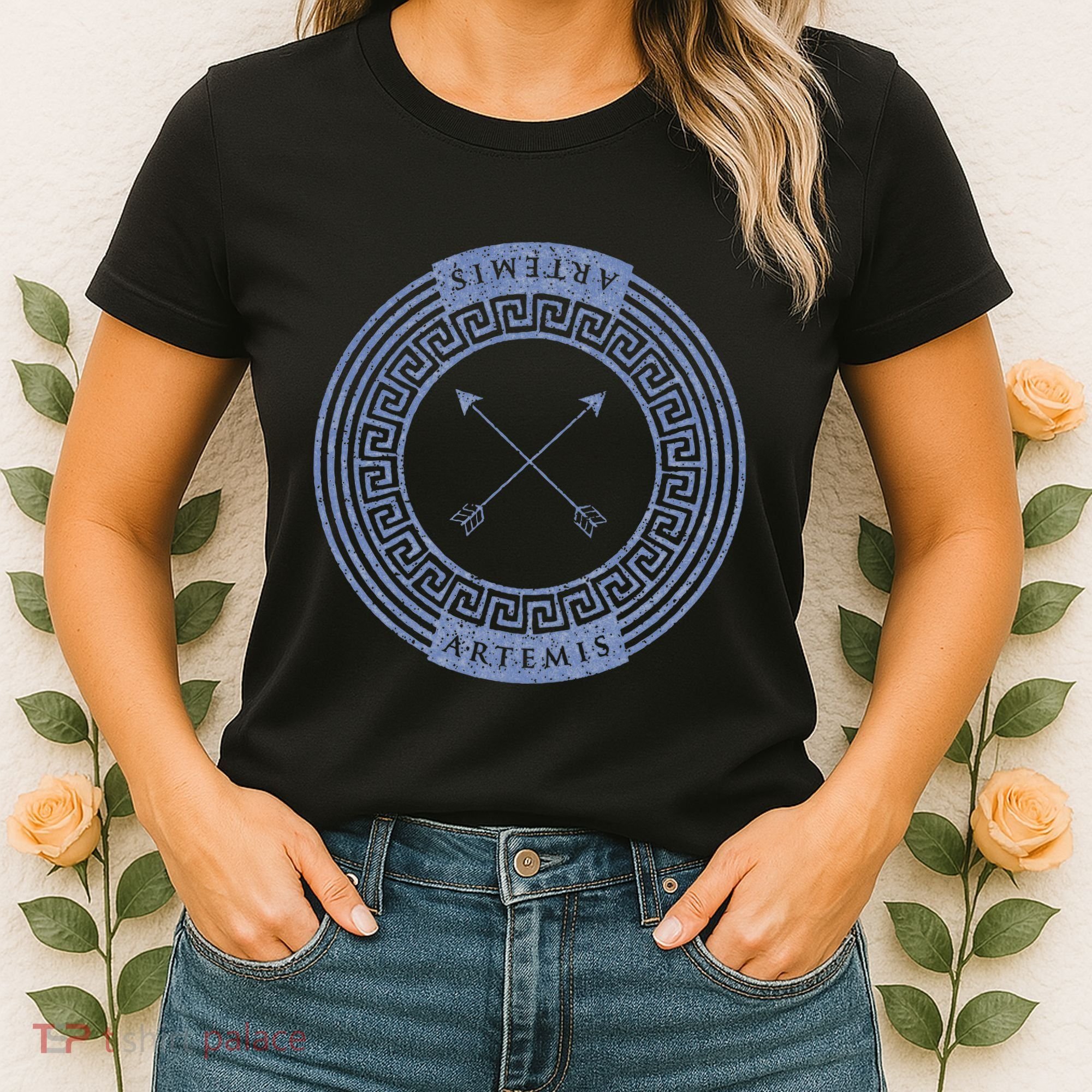 Greek Goddess Artemis Arrows God Hunt Mythology Women's T-Shirt