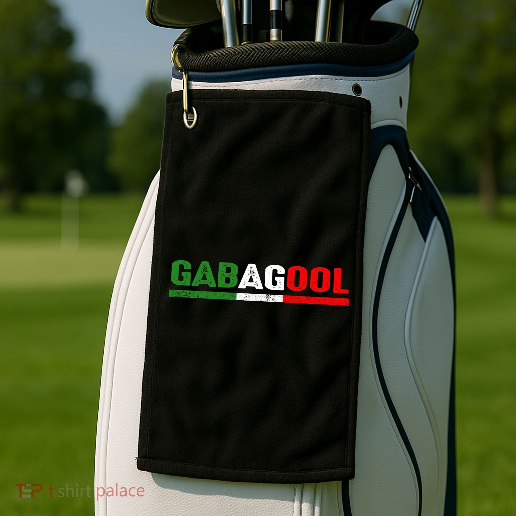 Gabagool Golf Towel