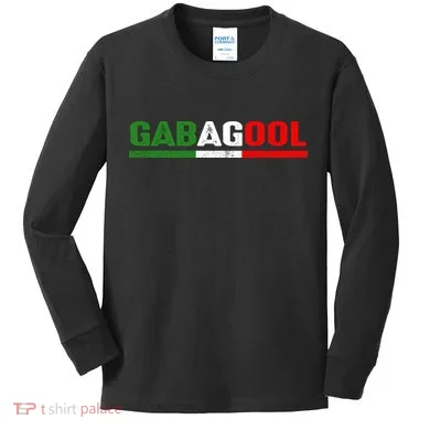 Gabagool Kids Long Sleeve Shirt