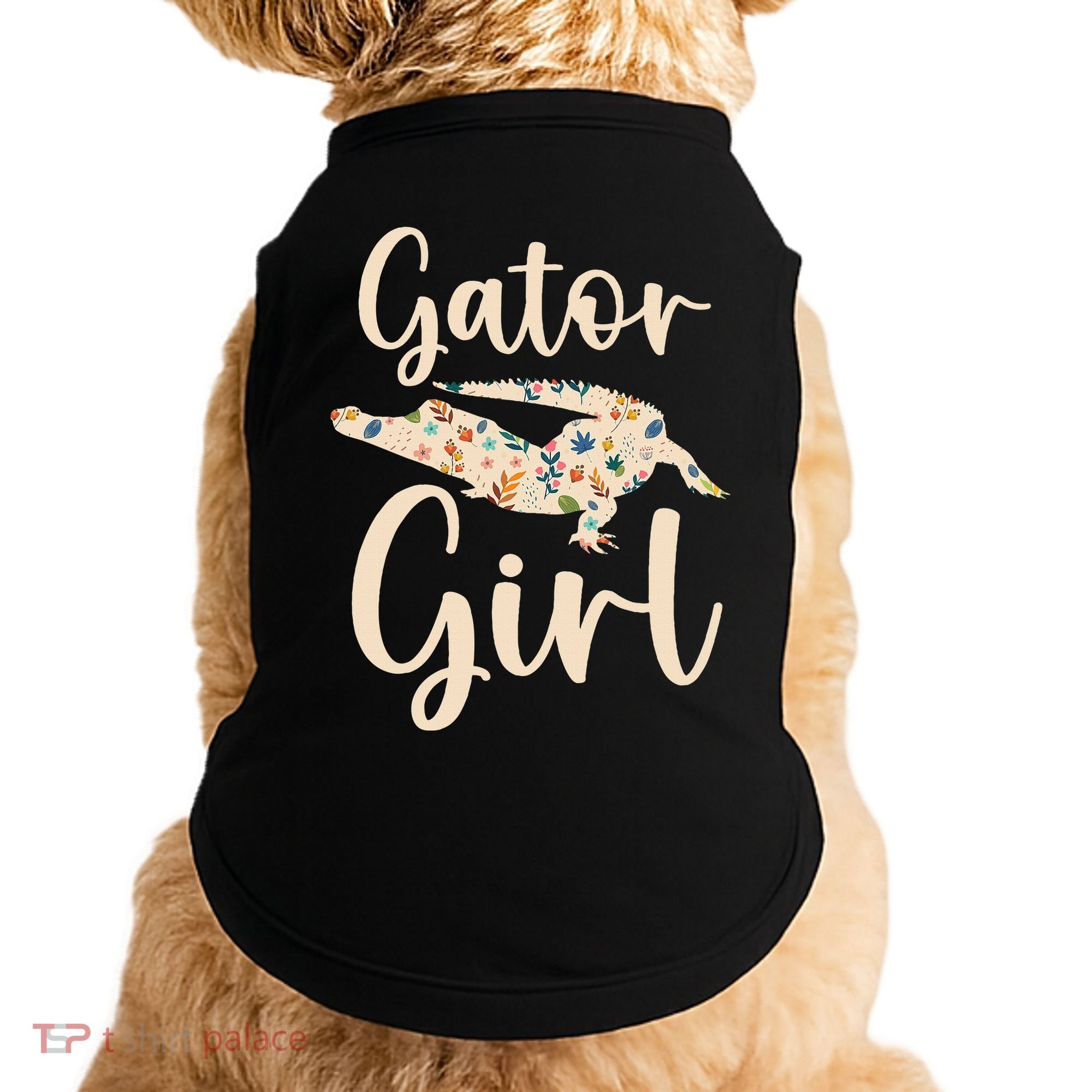 Gator Girl Alligator Lover Zookeeper Crocodile Doggie Tank