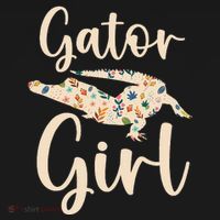 Gator Girl Alligator Lover Zookeeper Crocodile Long Sleeve Shirt thumb 2