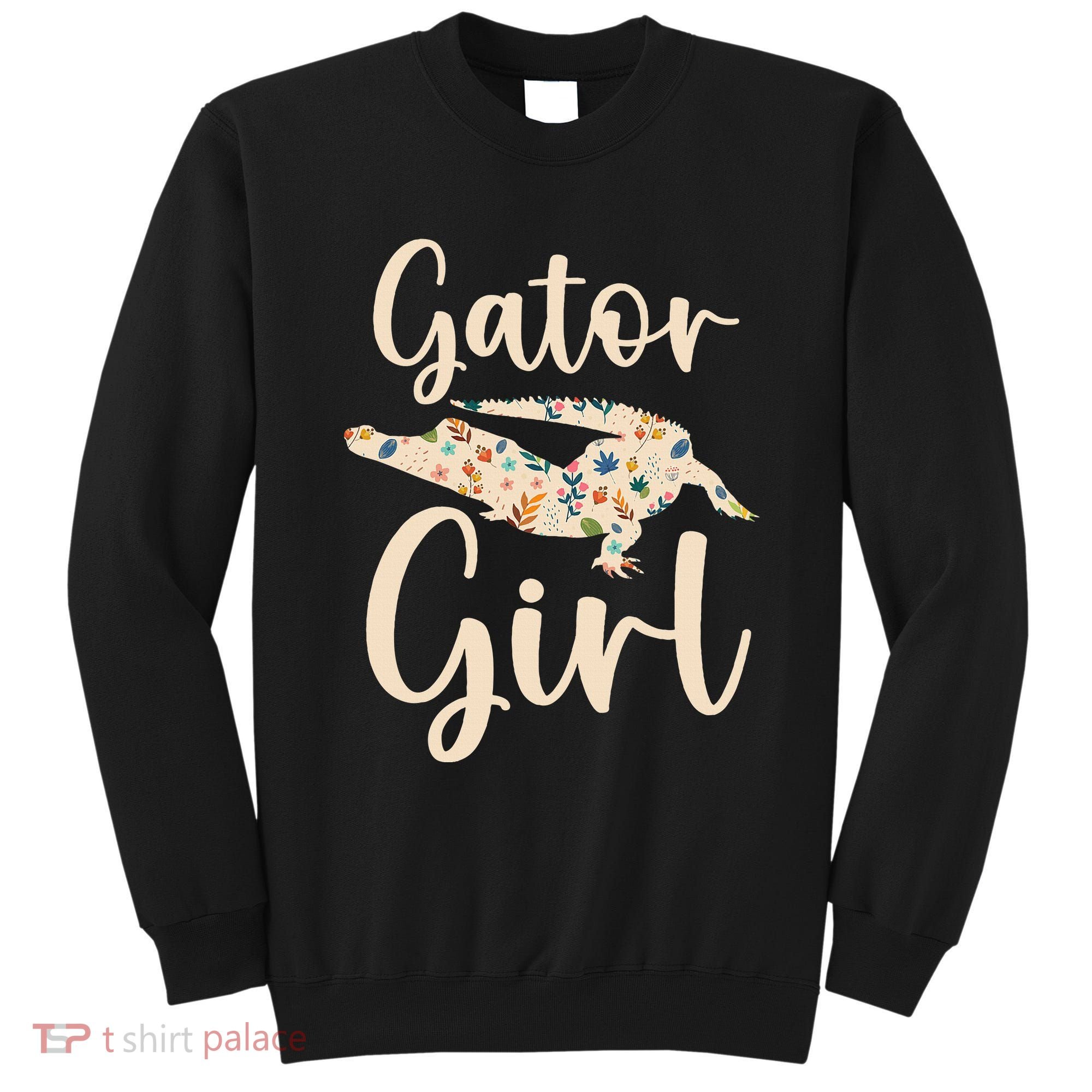 Gator Girl Alligator Lover Zookeeper Crocodile Sweatshirt