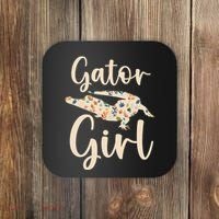 Gator Girl Alligator Lover Zookeeper Crocodile Coaster thumb 0