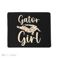 Gator Girl Alligator Lover Zookeeper Crocodile Mousepad thumb 0