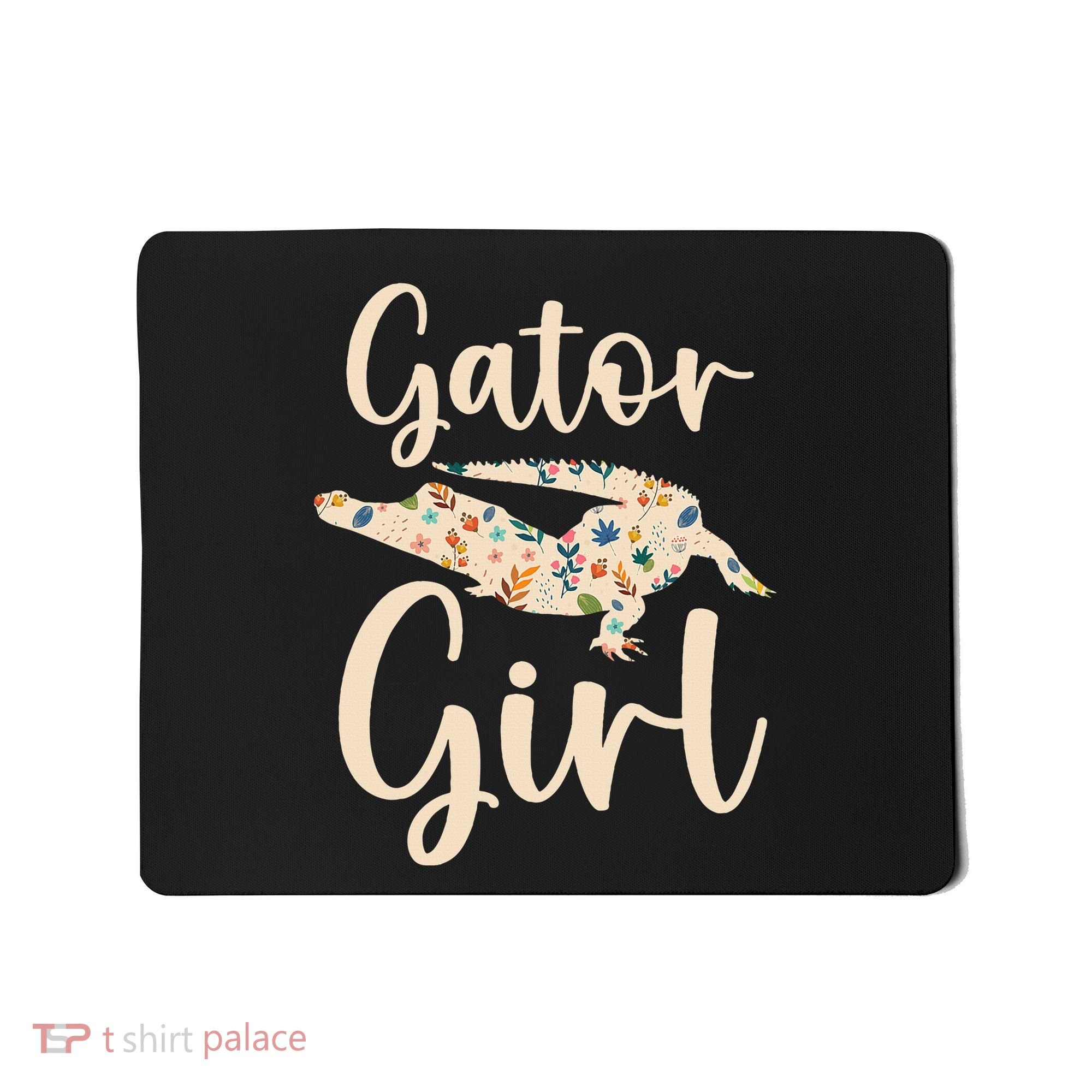 Gator Girl Alligator Lover Zookeeper Crocodile Mousepad