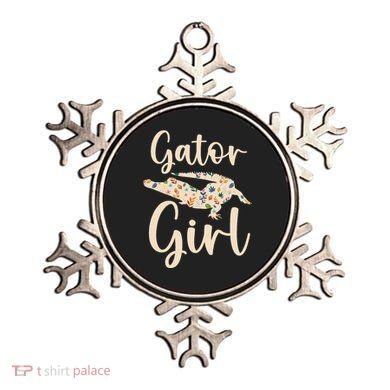 Gator Girl Alligator Lover Zookeeper Crocodile Ornament
