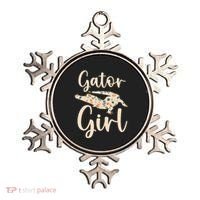 Gator Girl Alligator Lover Zookeeper Crocodile Ornament thumb 0
