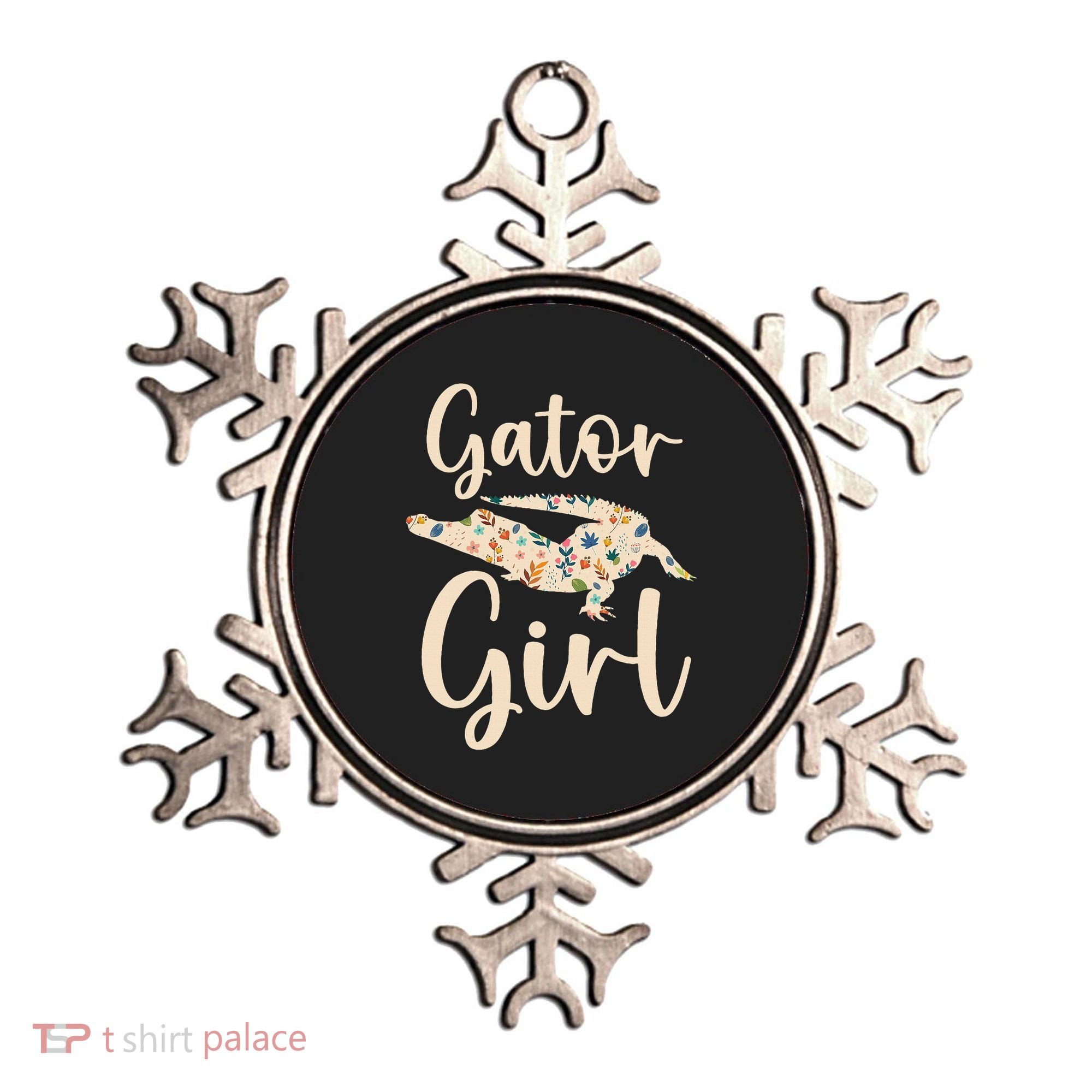 Gator Girl Alligator Lover Zookeeper Crocodile Ornament