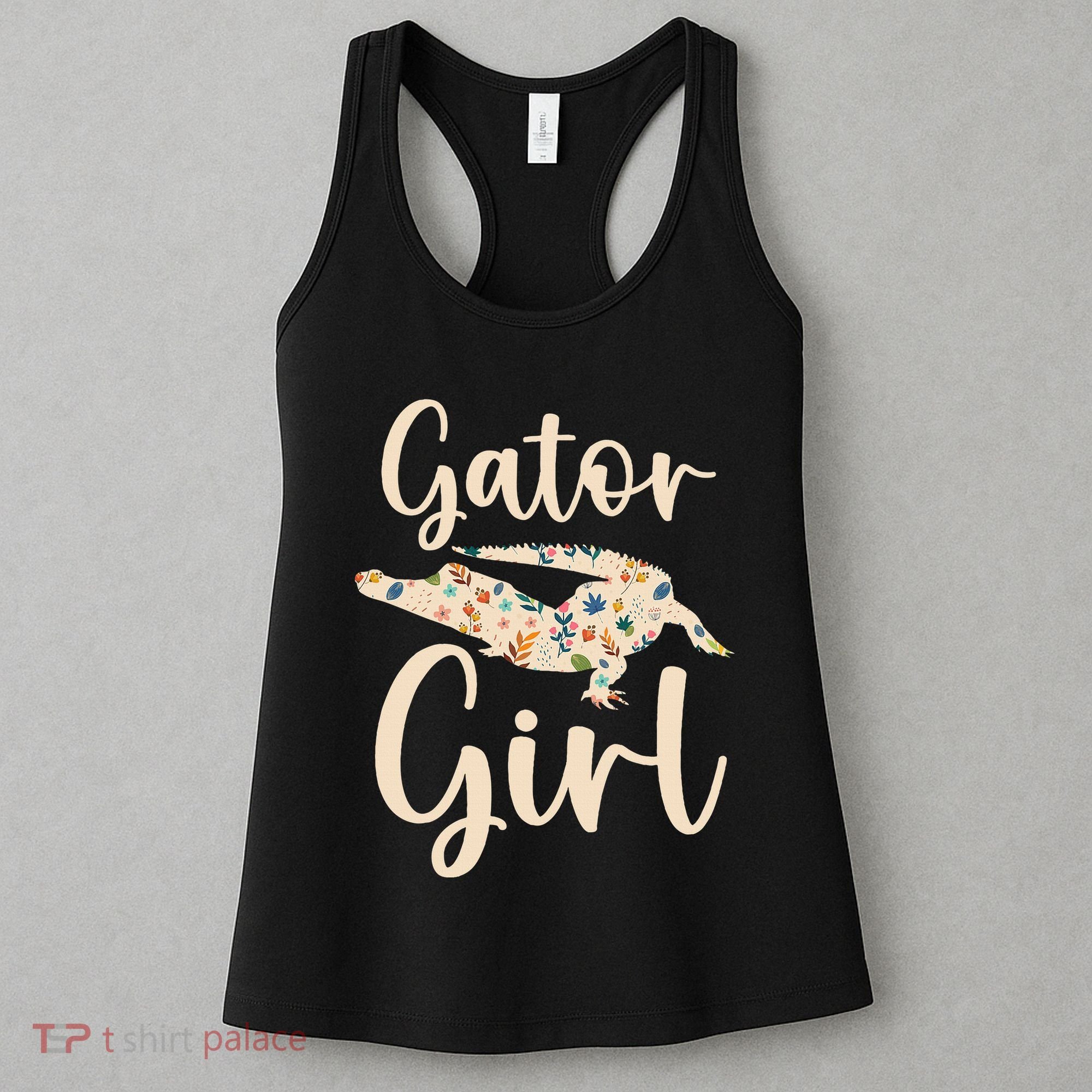 Gator Girl Alligator Lover Zookeeper Crocodile Women's Tank Top