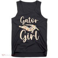 Gator Girl Alligator Lover Zookeeper Crocodile Tank Top thumb 0