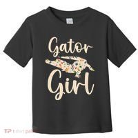 Gator Girl Alligator Lover Zookeeper Crocodile Toddler T-Shirt thumb 0